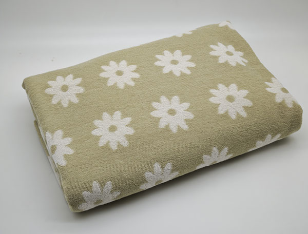 提花色织毛巾布